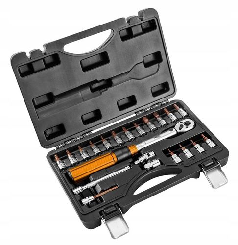 KLUCZ DYNAMOMETRYCZNY DWUKIERUNKOWY 1/4 5-25Nm NEO 08-821 na Arena.pl