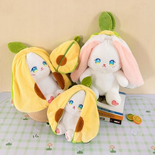 Maskotka KRÓLIK W MARCHEWCE Króliczek Marchewka Zając Pluszak DUŻY XL 20 cm na Arena.pl