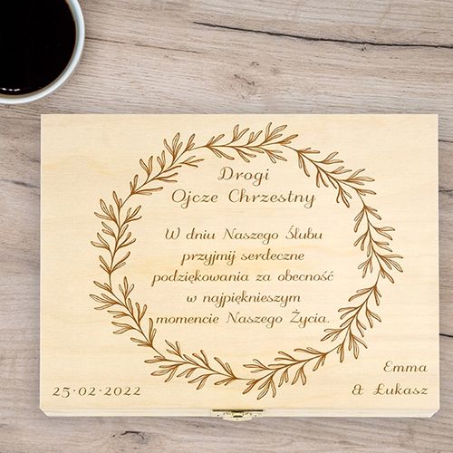 PODZIĘKOWANIE DLA RODZICÓW CHRZESTNYCH NA ŚLUB na Arena.pl