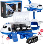 Samolot Policyjny Otwierany Napęd Frykcyjny Policja Dźwięki Światło Pojazdy