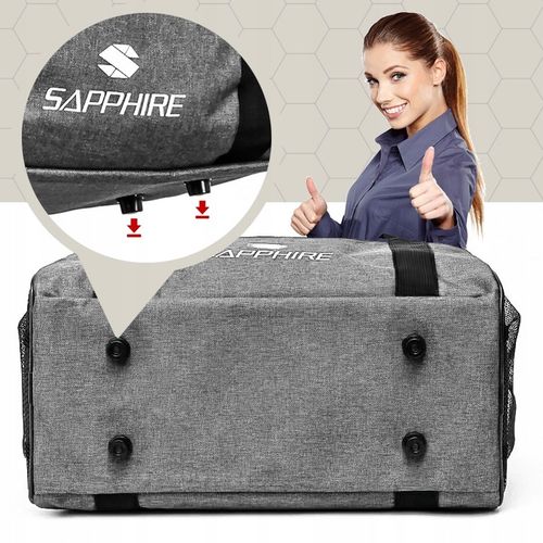 TORBA bagaż podręczny DO SAMOLOTU 40x20x25 RYANAIR pojemna UCHWYT kieszenie na Arena.pl