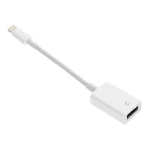 Adapter OTG USB A (żeński) do Lightning (męski) biały na Arena.pl