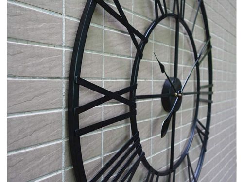Zegar ścienny retro loft rzymski metalowy 50cm na Arena.pl