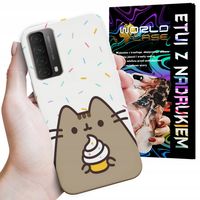 ETUI CASE DO HUAWEI P SMART 2021 - SŁODKI KOTEK KOT OBUDOWA PLECKI