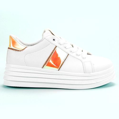 Białe Obuwie Na Platformie r.41 na Arena.pl