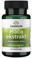 Swanson Maca extract 500mg 60 kap Libido Pamięć Sprawność seksualna Energia