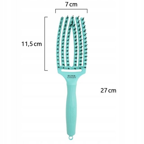 Olivia Garden fingerbrush combo mint Szczotka do włosów dzik+nylon miętowa na Arena.pl