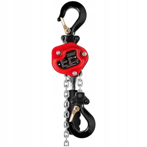 WCIĄGARKA ŁAŃCUCHOWA WCIĄGNIK 1,5 M. RĘCZNA MOCNA zdjęcie 1