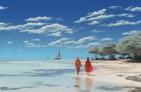 Plakat 86,4x56,8cm Spokój w Piaskach