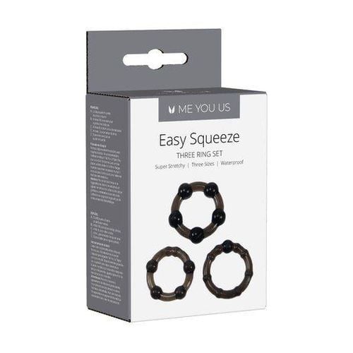 me you us easy squeeze cock ring set black na Arena.pl