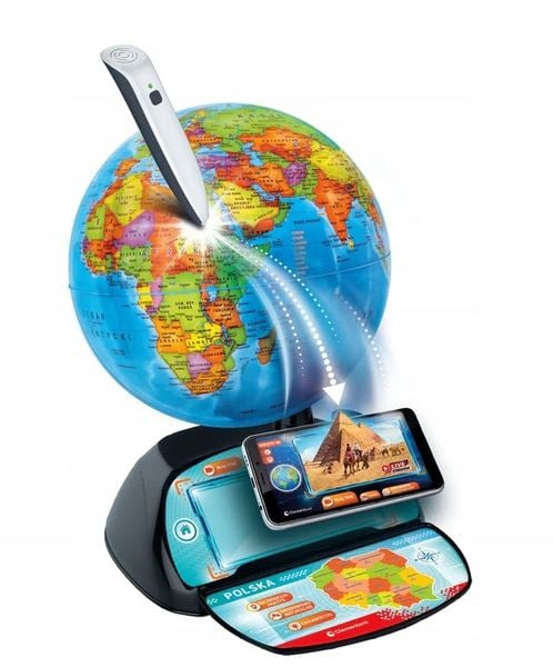 GLOBUS INTERAKTYWNY DIGITAL CLEMENTONI 50848 zdjęcie 3