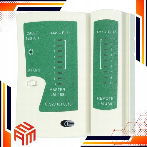 ZESTAW TESTER KABLI ZACISKARKA RJ 45 WTYK RJ45 NARZĘDZIA SIECIOWE ŚCIĄGACZ na Arena.pl