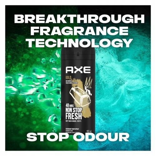 AXE GOLD Deodorant Body Spray 150ml. 48H na Arena.pl