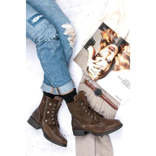 Brązowe Botki Bikery r.41 na Arena.pl