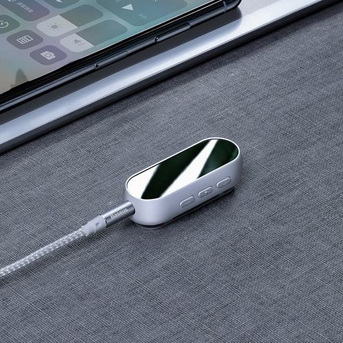 Adapter Bluetooth 5.0 Baseus BA02 AUX, mini jack 3,5mm (biały) na Arena.pl