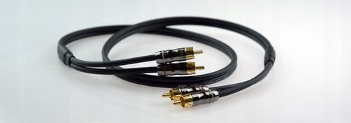 Kabel audio cinch Klotz 2RCA 2xRCA przewód - 0,75m na Arena.pl