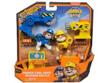 PSI PATROL PAW PATROL PIES RUBBLE&CREW ZESTAW FIGUREK + POJAZD TEMATYCZNY