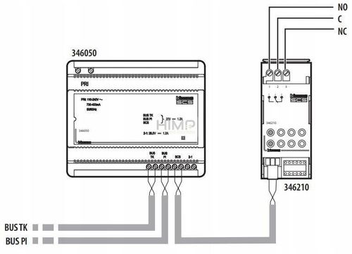 Bticino 346210 Aktor przekaźnikowy 2MOD-2W Legrand na Arena.pl