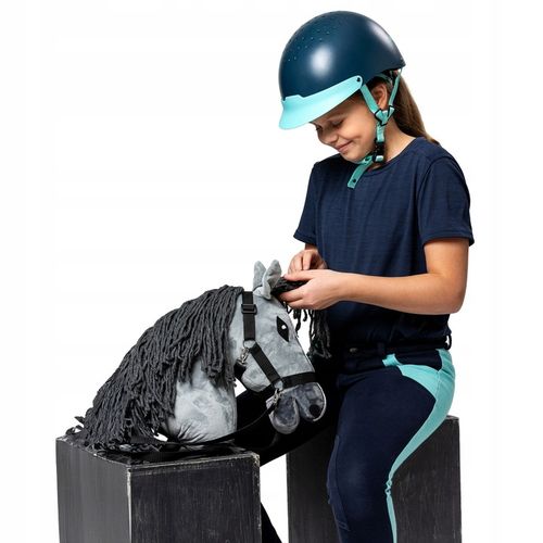 SKIPPI KOŃ NA KIJU HOBBY HORSE +KANTAR +WODZE A3 HANDMADE na Arena.pl