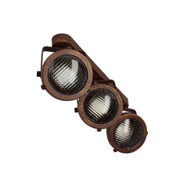 Frodo listwa 3x40W GU10 rdzawy zdjęcie 11