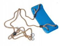 siedzisko plastikowe Fun błękitny MAŁPISZON