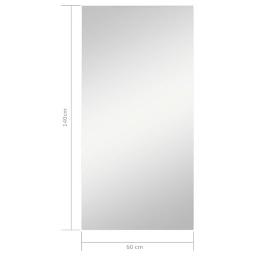 LUSTRO ŚCIENNE WISZĄCE BEZ RAMY 140x60cm na Arena.pl