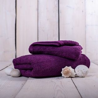 Ręcznik Unica - 50 X 100 Cm, Fioletowy