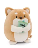 NICI 61152 Maskotka Pies Hiro 16 cm z herbatą bąbelkową w pudełku MyMochi