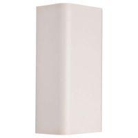 Kinkiet LAMPA ścienna BERGEN 9706 Nowodvorski metalowa OPRAWA prostokątna biała