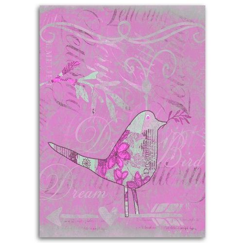 Obraz na płótnie – Canvas, Ptak abstrakcja 50x70 na Arena.pl