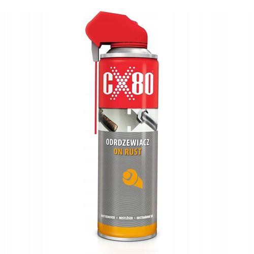 CX80 On Rust DUO Spray na rdzę antykorozyjn Odrdzewiacz z Aplikatorem 500ml na Arena.pl