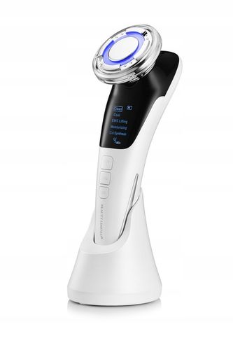 Masażer do twarzy RF EMS Ultradźwięki Foton Krioterapia Mezoterapia na Arena.pl