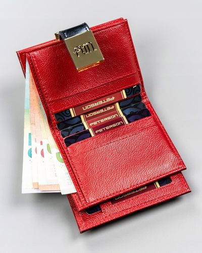 PETERSON duży portfel damski pojemny poziomy portmonetka skóra eko na Arena.pl