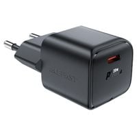 mini ładowarka sieciowa gan pd 20w usb-c czarna