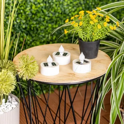 5x Lampa Solarna LED Świeca Tealight Płomień Mała na Arena.pl
