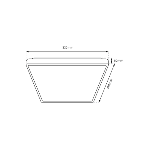 Plafon DABAR 17W LED IP44 na Arena.pl