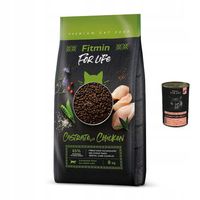 Fitmin cat For Life Castrate Chicken 8 kg + GRATIS