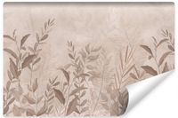 Fototapeta Do Salonu Delikatne LIŚCIE Styl Vintage 180cm x 120cm