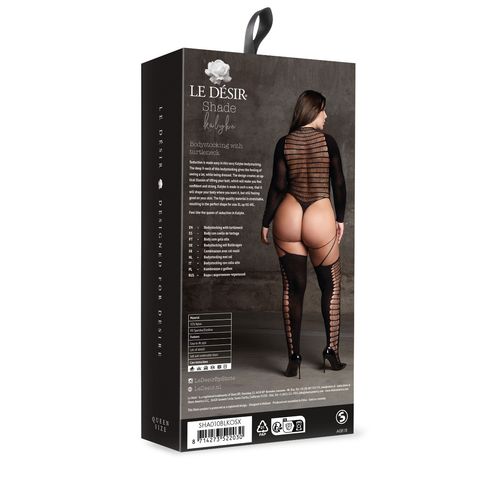 bodystocking kalyke xxiii with turtleneck black osx le désir na Arena.pl