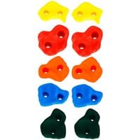 Kamienie do wspinaczki 10 szt. uchwyty, skałki dla dzieci multikolor