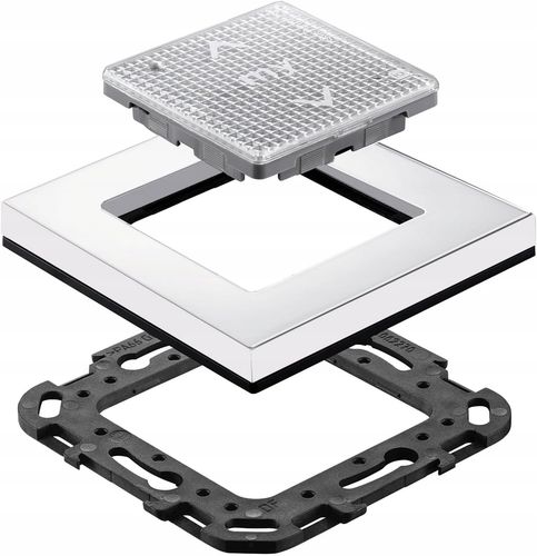 Ramka pojedyncza Somfy biały połysk na Arena.pl