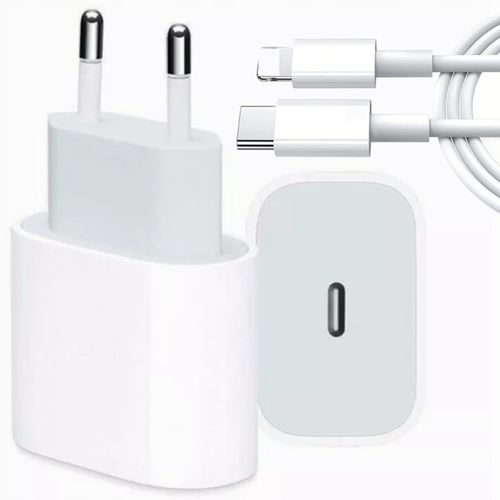 SZYBKA ŁADOWARKA USB C 20W + KABEL DO IPHONE 1M na Arena.pl