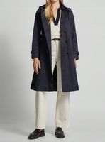 Lauren Ralph Lauren Trencz z paskiem - granatowy L