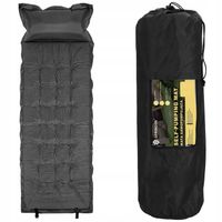 MATA SAMOPOMPUJĄCA KARIMATA 180x66 cm Z PODUSZKĄ GRUBA Z POKROWCEM MATERAC