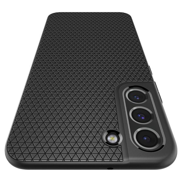 spigen liquid air galaxy s22+ plus matte black zdjęcie 6