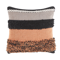 Wełniana poduszka dekoracyjna 45 x 45 cm wielokolorowa MIHALGAZI