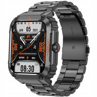 Smartwatch Męski Hagen HB21.14.114 srebrny bransoleta