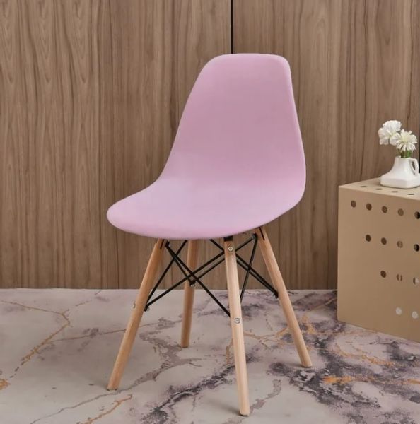 POKROWIEC NA KRZESŁO SKANDYNAWSKIE WELUR PREMIUM AKSAMIT ELASTYCZNY zdjęcie 3