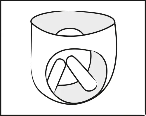 zado regulowane skorzane stringi z 2 akcesoriami czarny l/xl na Arena.pl