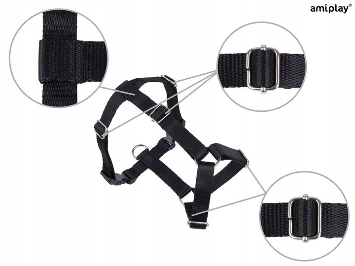 AMIPLAY SZELKI GUARD SAMBA M CZARNY zdjęcie 3